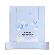 Baby Unisex Blue Printed Paper Gift Bag for Baby Essentials