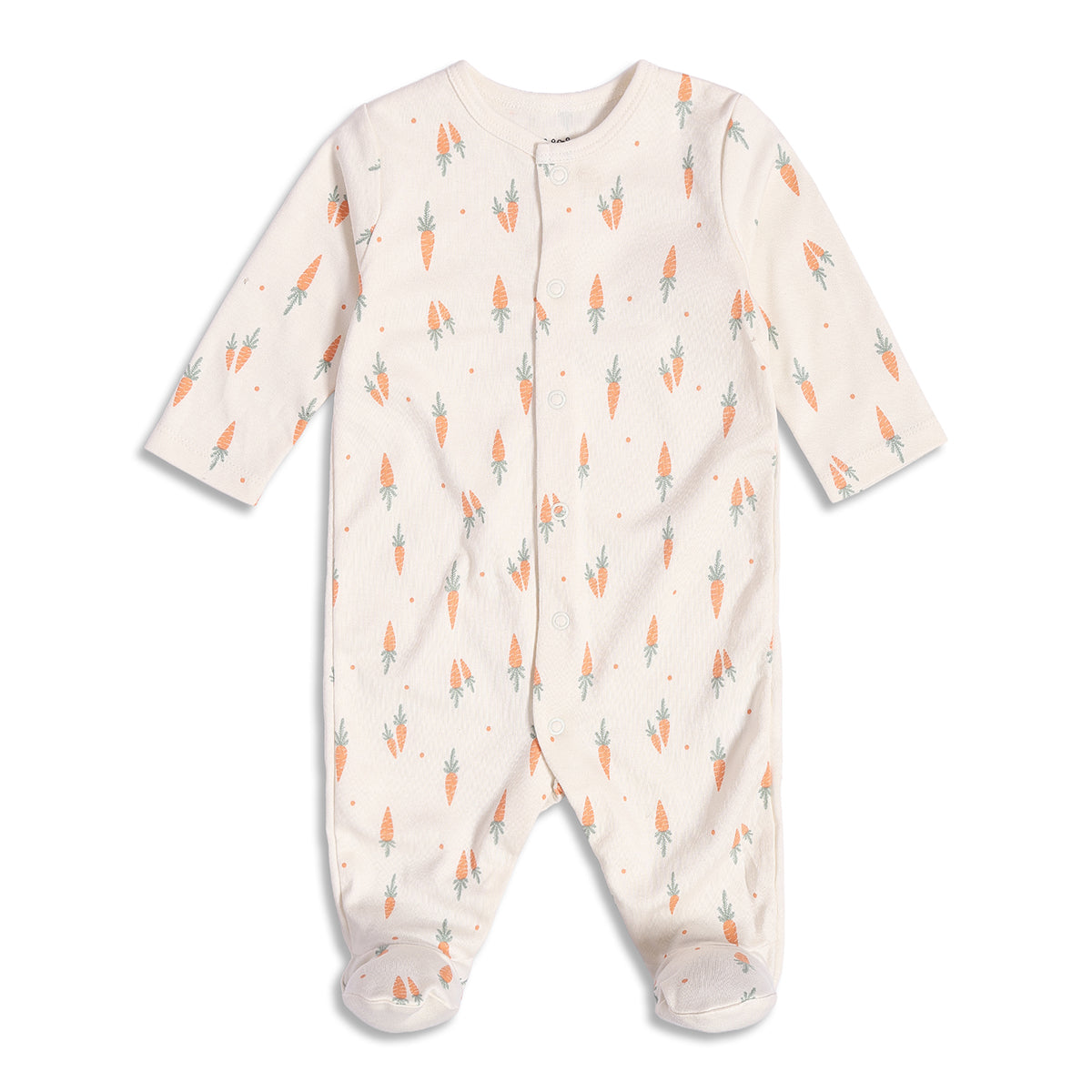 Baby Unisex 5 Piece Gift Set With Romper, Bodysuit, Cap, Mittens, Booties And Blanket, Orange