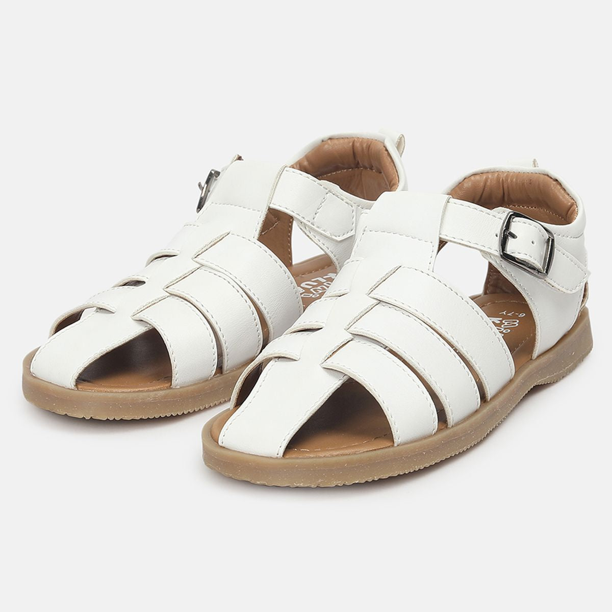 Boys White Sandals