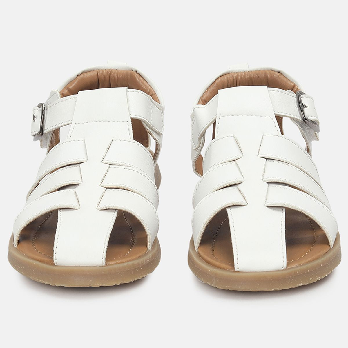 Boys White Sandals
