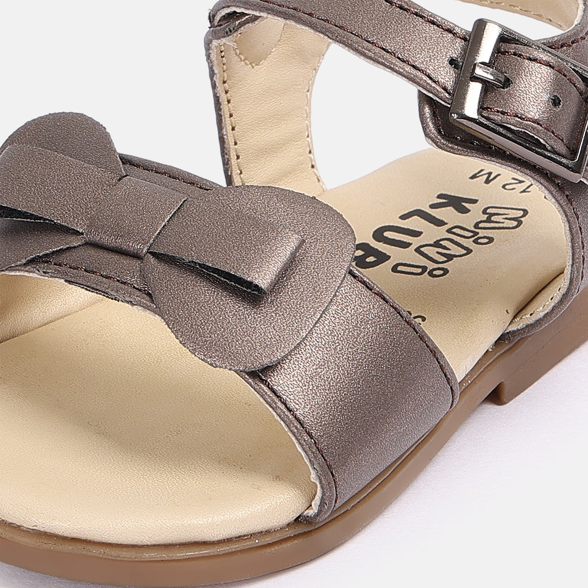 Girls Brown Sandals