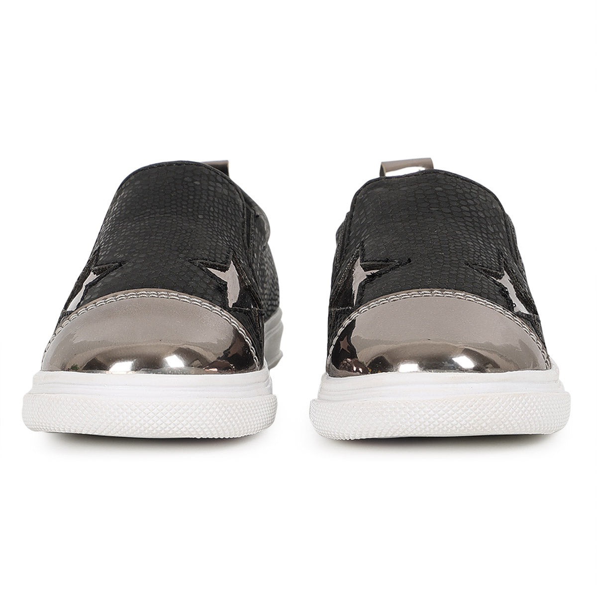 Girls Slip Ons Hs Black