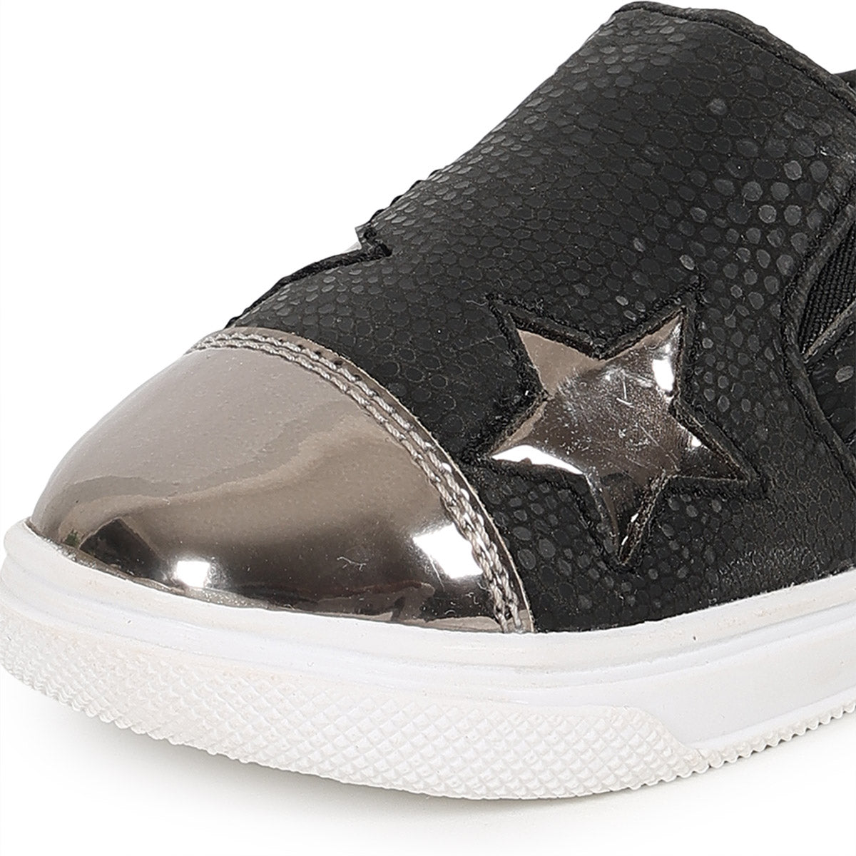 Girls Slip Ons Hs Black
