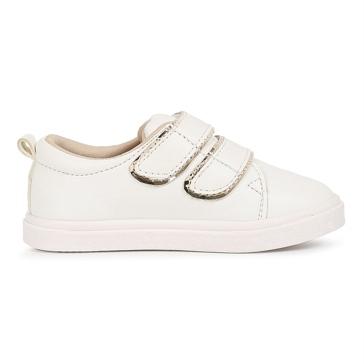 Girls Slip Ons Hs White
