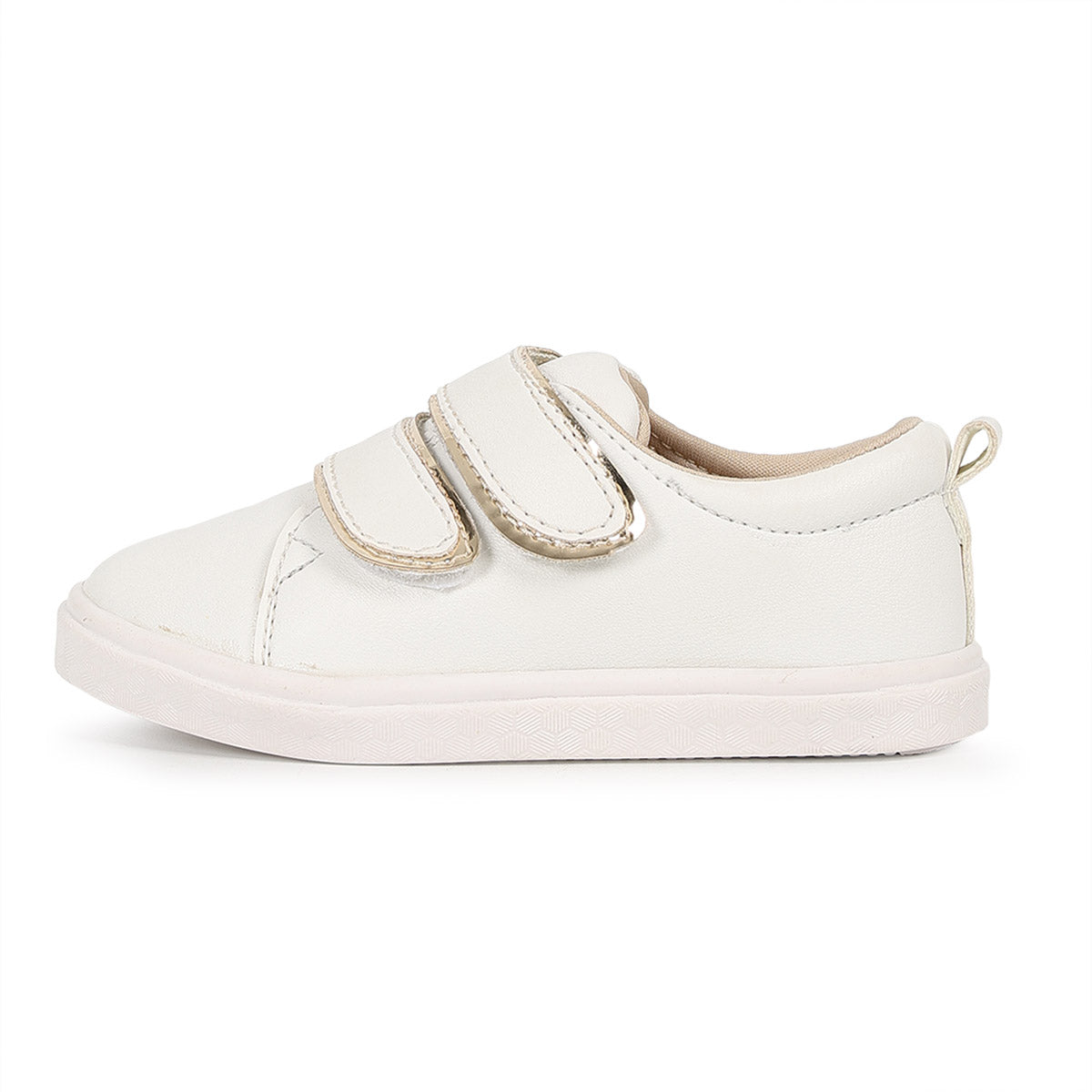 Girls Slip Ons Hs White