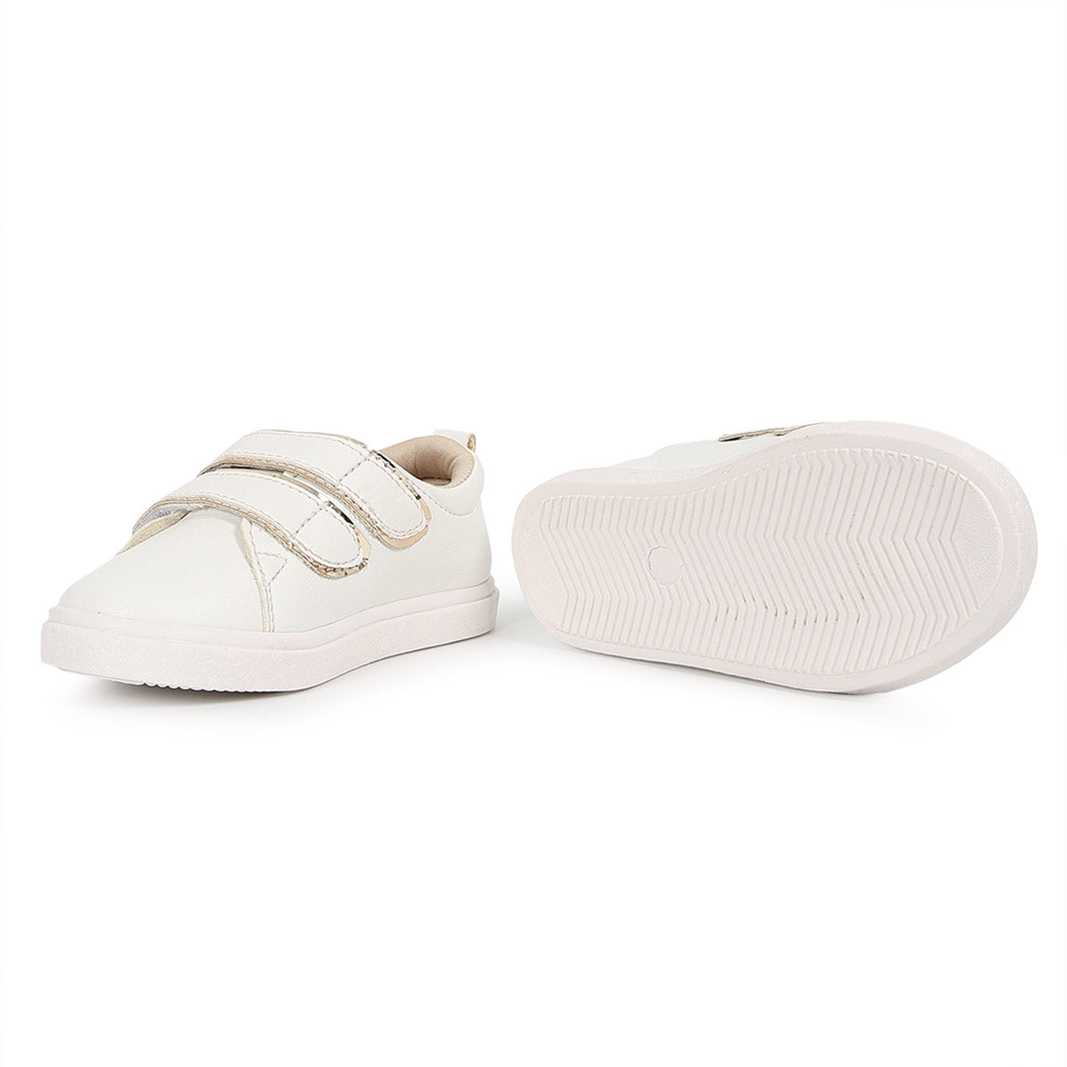 Girls Slip Ons Hs White