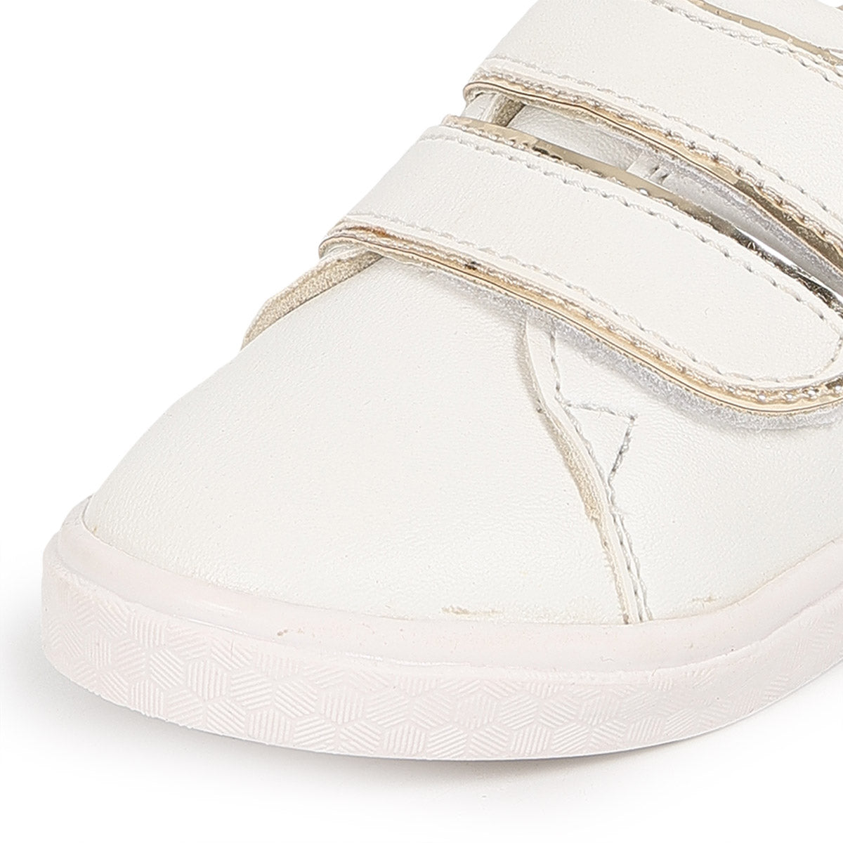 Girls Slip Ons Hs White