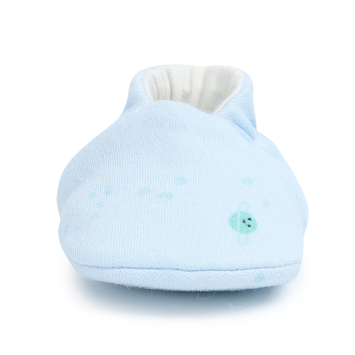 Baby Boys Solid Booties Set of 2 Pairs, Multicolour
