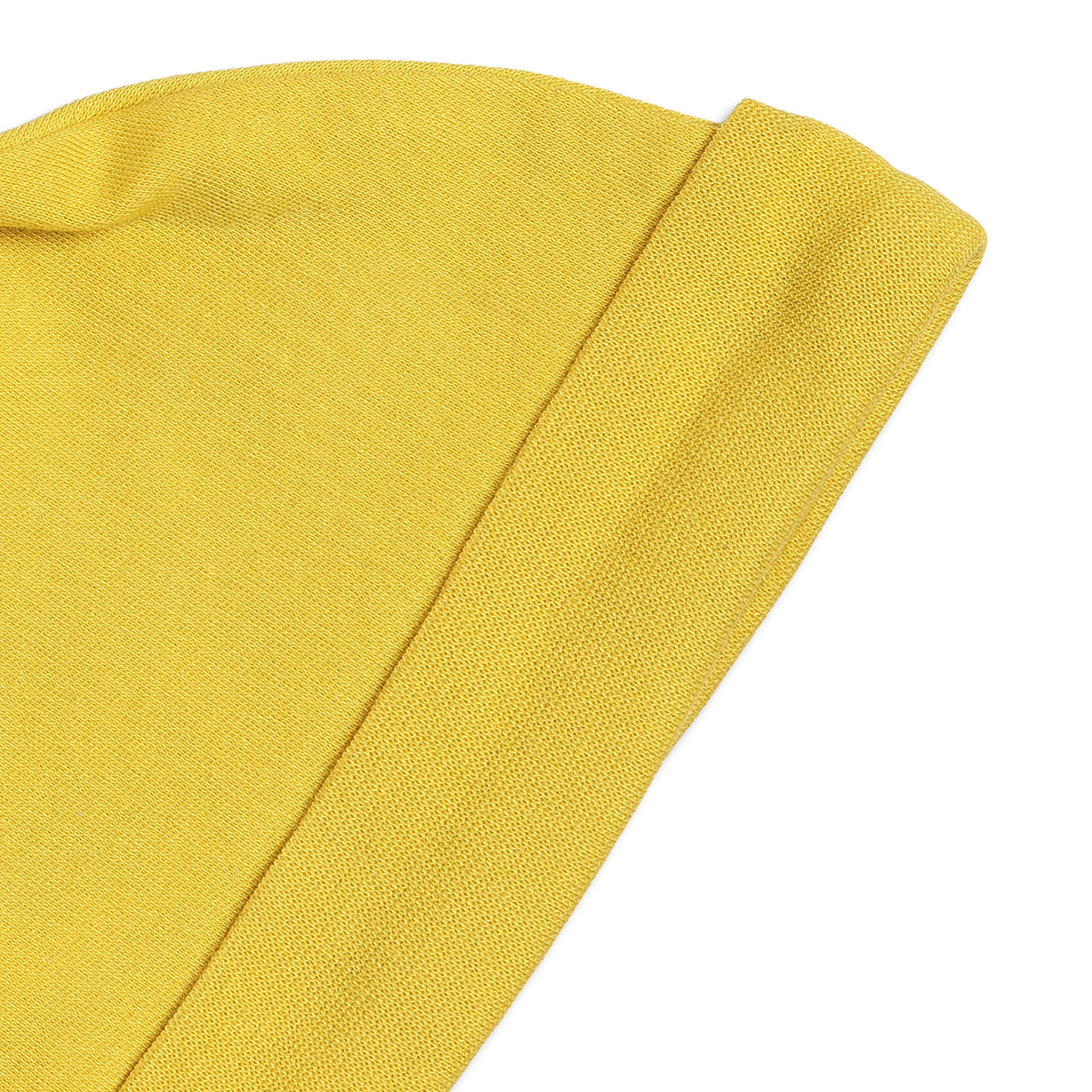 Baby Unisex Blue & Yellow Cotton Printed Cap Pack of 2 for Daily Wear