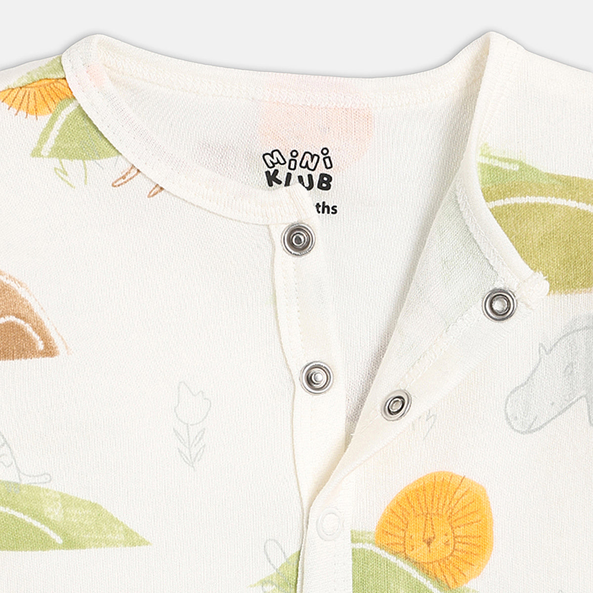 Baby Boys Printed Bodysuit with Shirt, Pants, Cap and Booties Set of 5, Cream