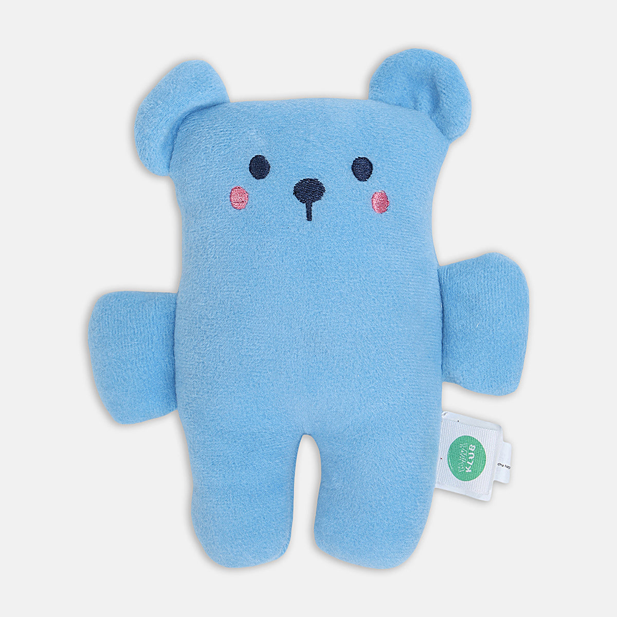 Baby Boys Printed Shirt and Pants with Booties and Soft Toy Set of 4, Blue