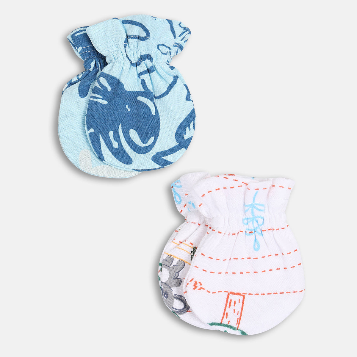 Boys Multi Mittens