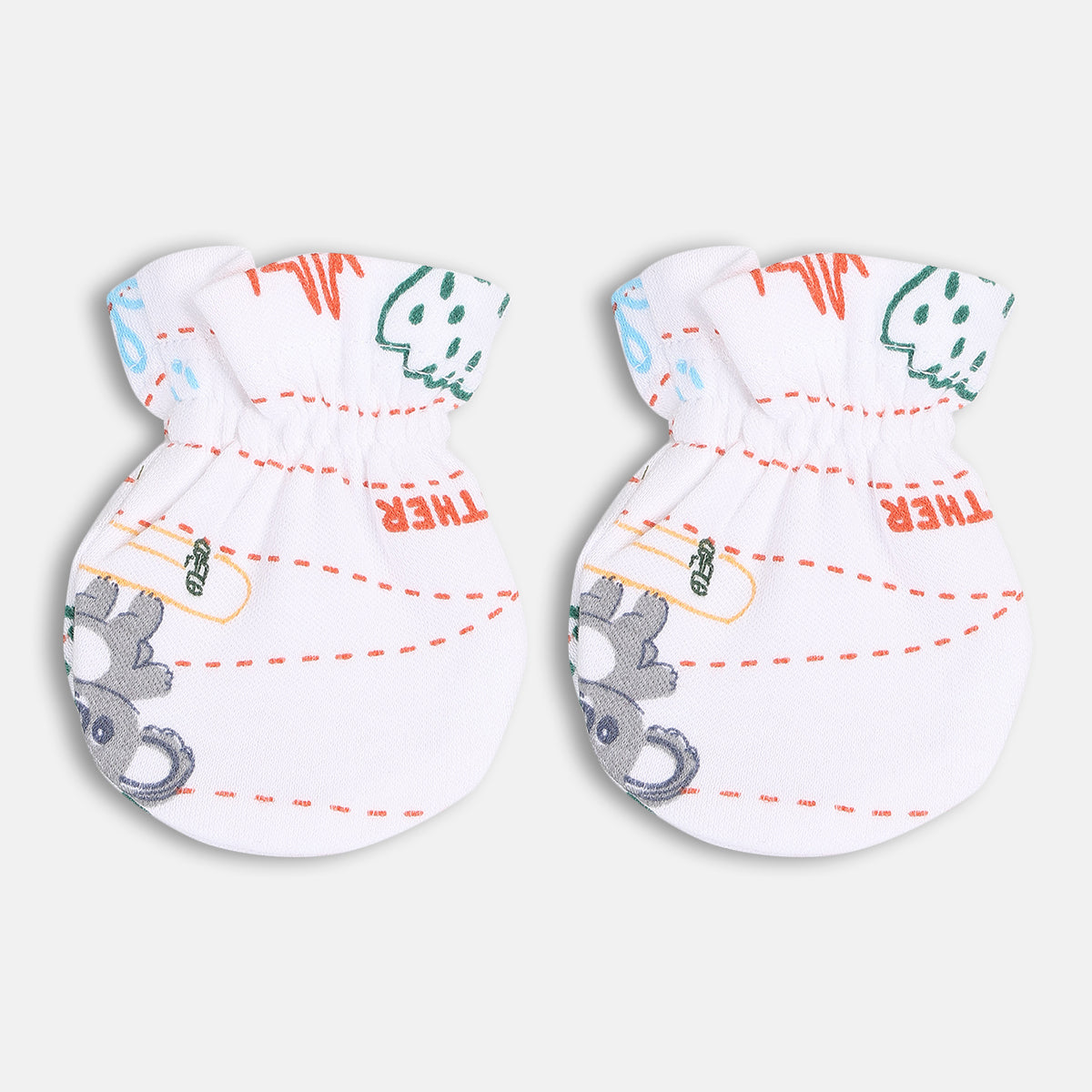 Boys Multi Mittens