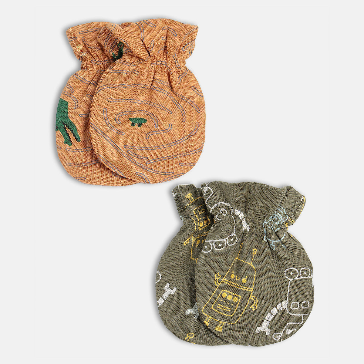 Boys Multi Mittens