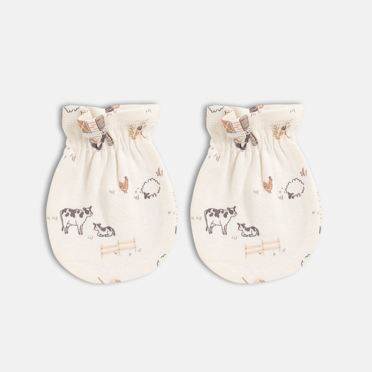 Girls (Set Of 2) Mittens Multi