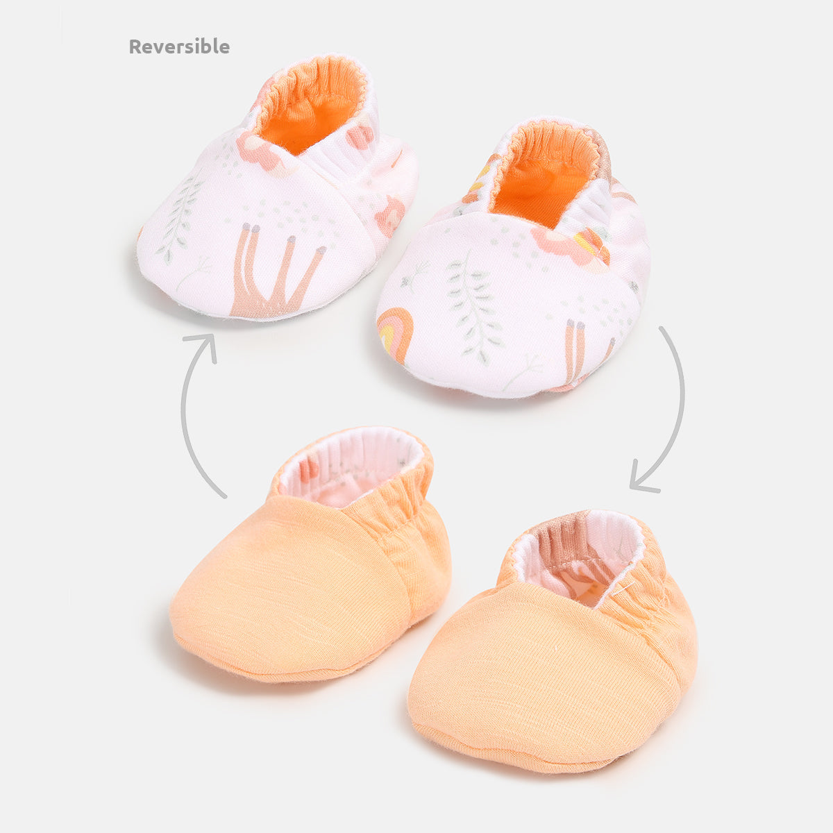 Girls Multicolor   Booties Set