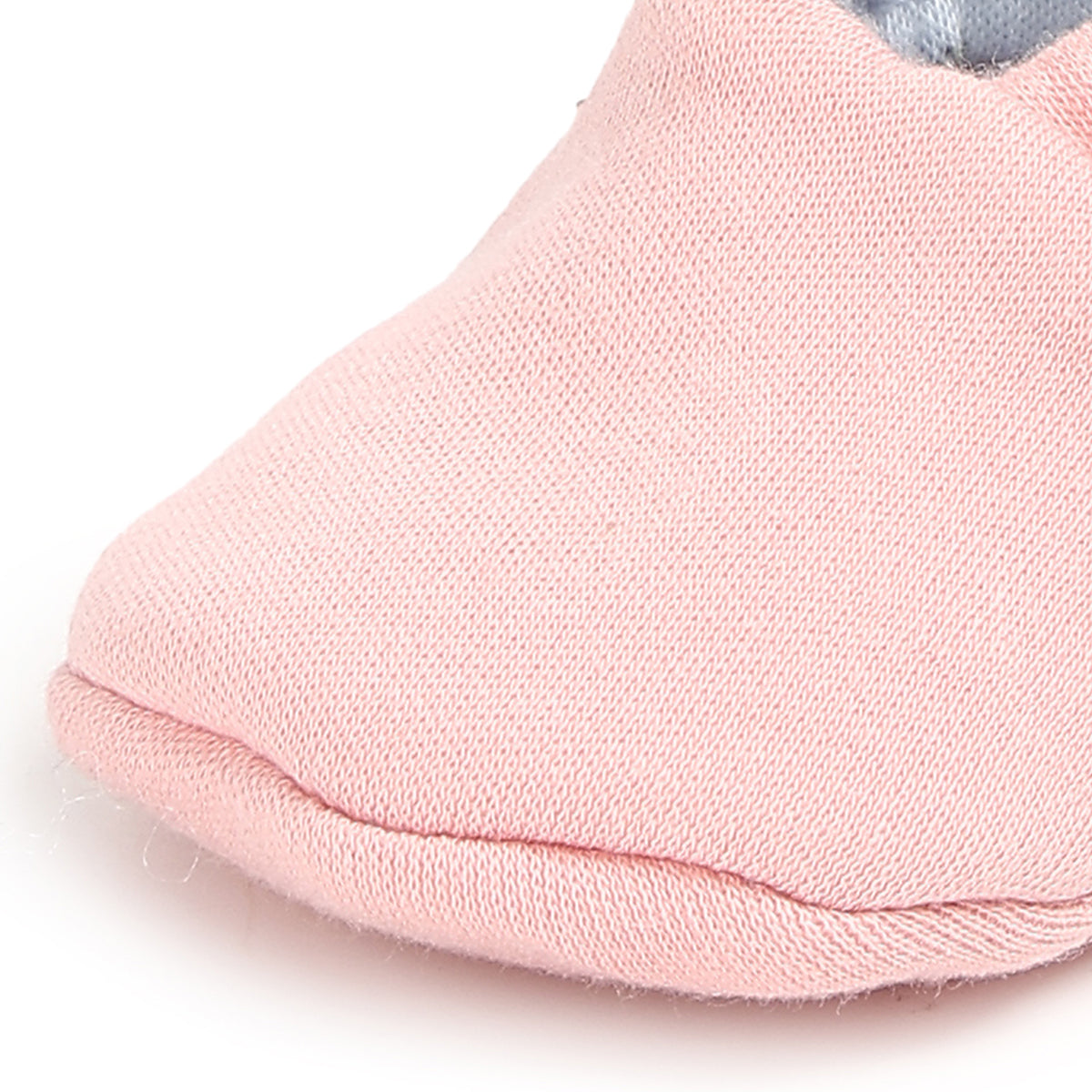 Baby Girls Printed and Solid Booties Set of 2 Pairs, Multicolour