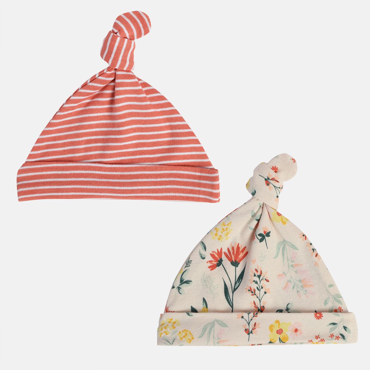 Girls Pack Of 2 Multicoloured Caps