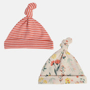 Girls Pack Of 2 Multicoloured Caps