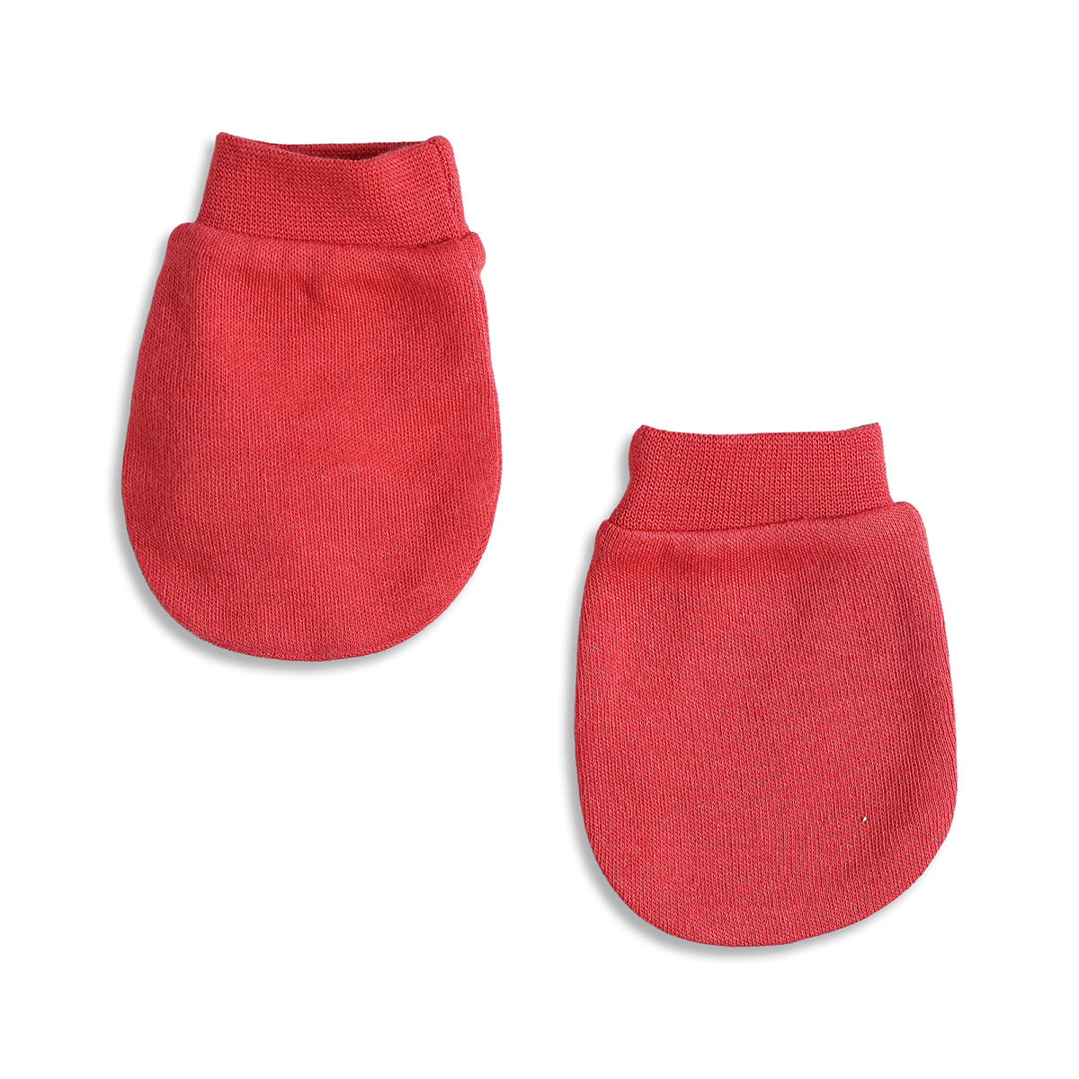Baby Girls Red Cotton Embroidered Dress Gift Set Pack of 4 for Daily Wear