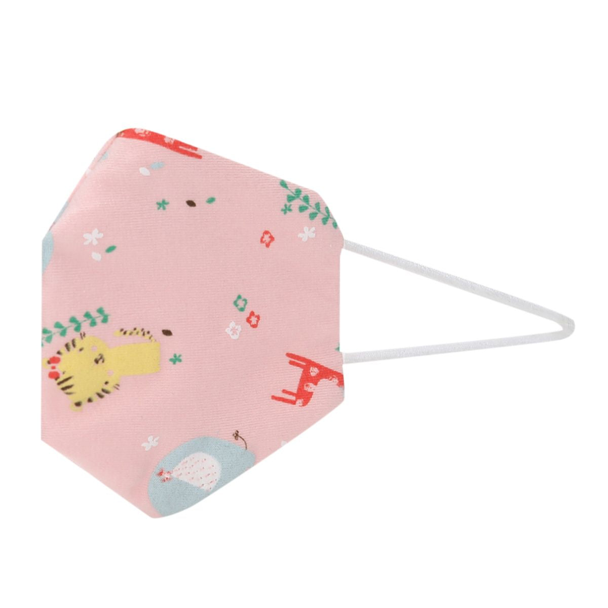 Girls Pink Animal Print Knot Headband Soft Hair Accessory