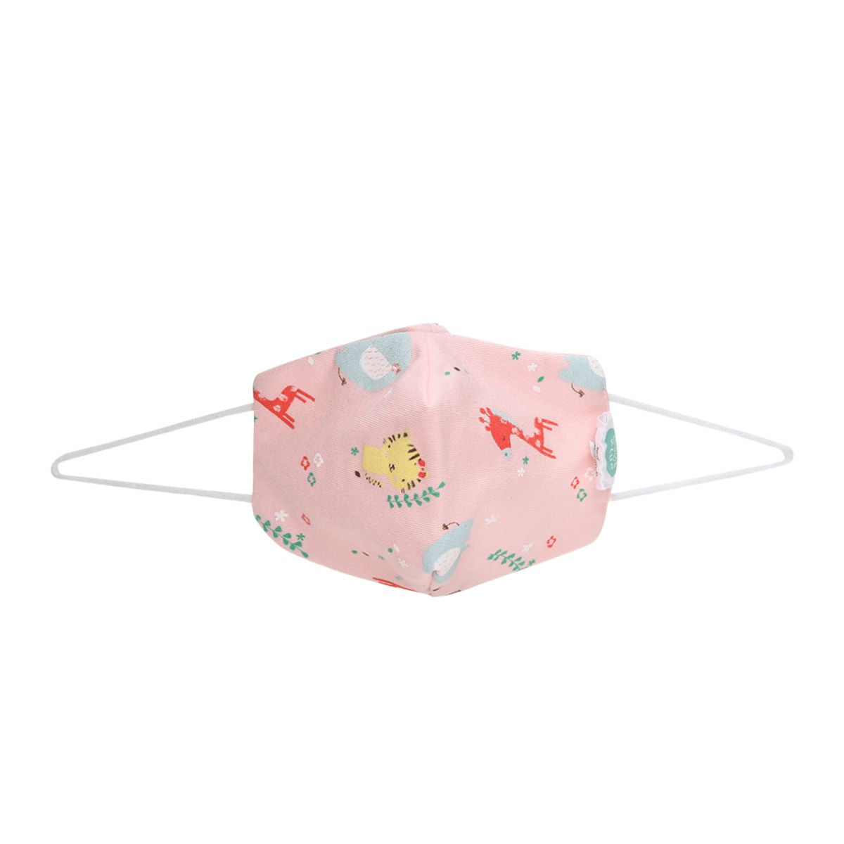 Girls Pink Animal Print Knot Headband Soft Hair Accessory