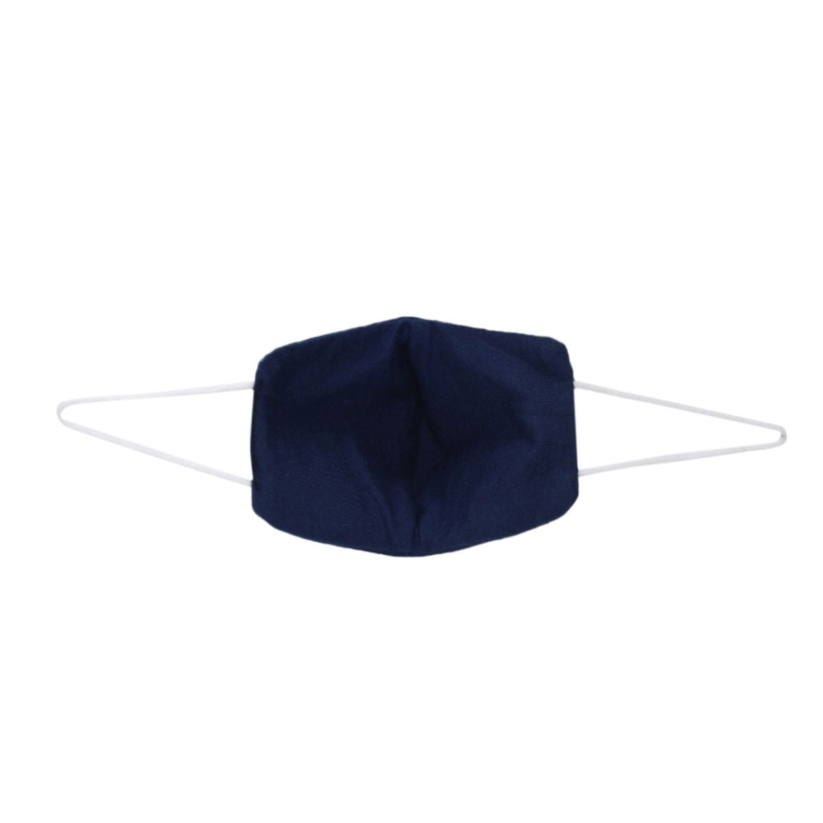 Boys Navy Face Mask with Printed Headwrap Combo Set