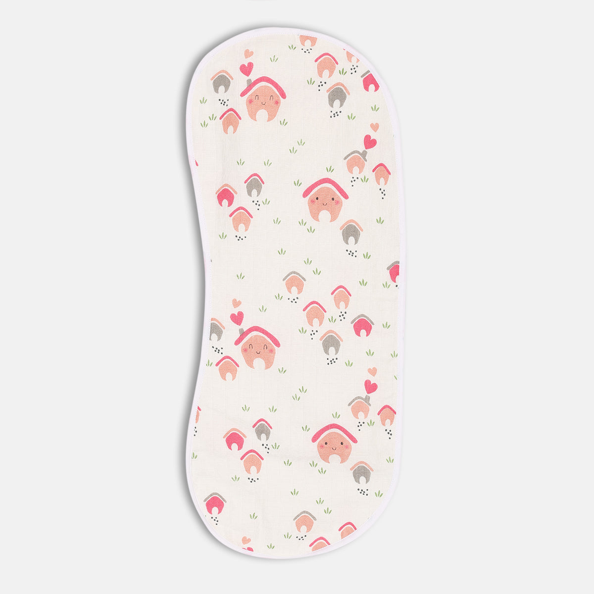 Unisex Pack Of 2 Burp Cloth Multi