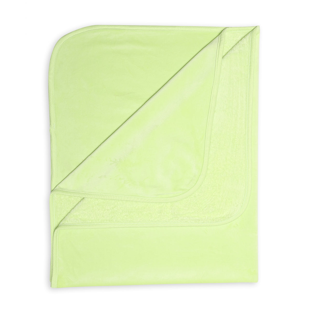 Baby Solid Fleece Blanket, Light Green
