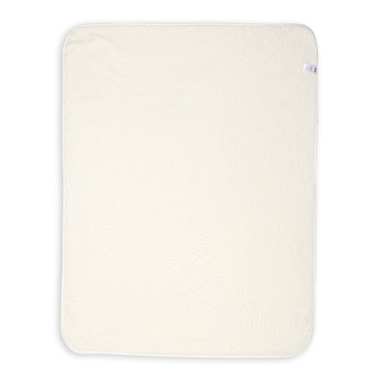 Baby Solid Fleece Blanket, Cream