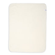 Baby Solid Fleece Blanket, Cream