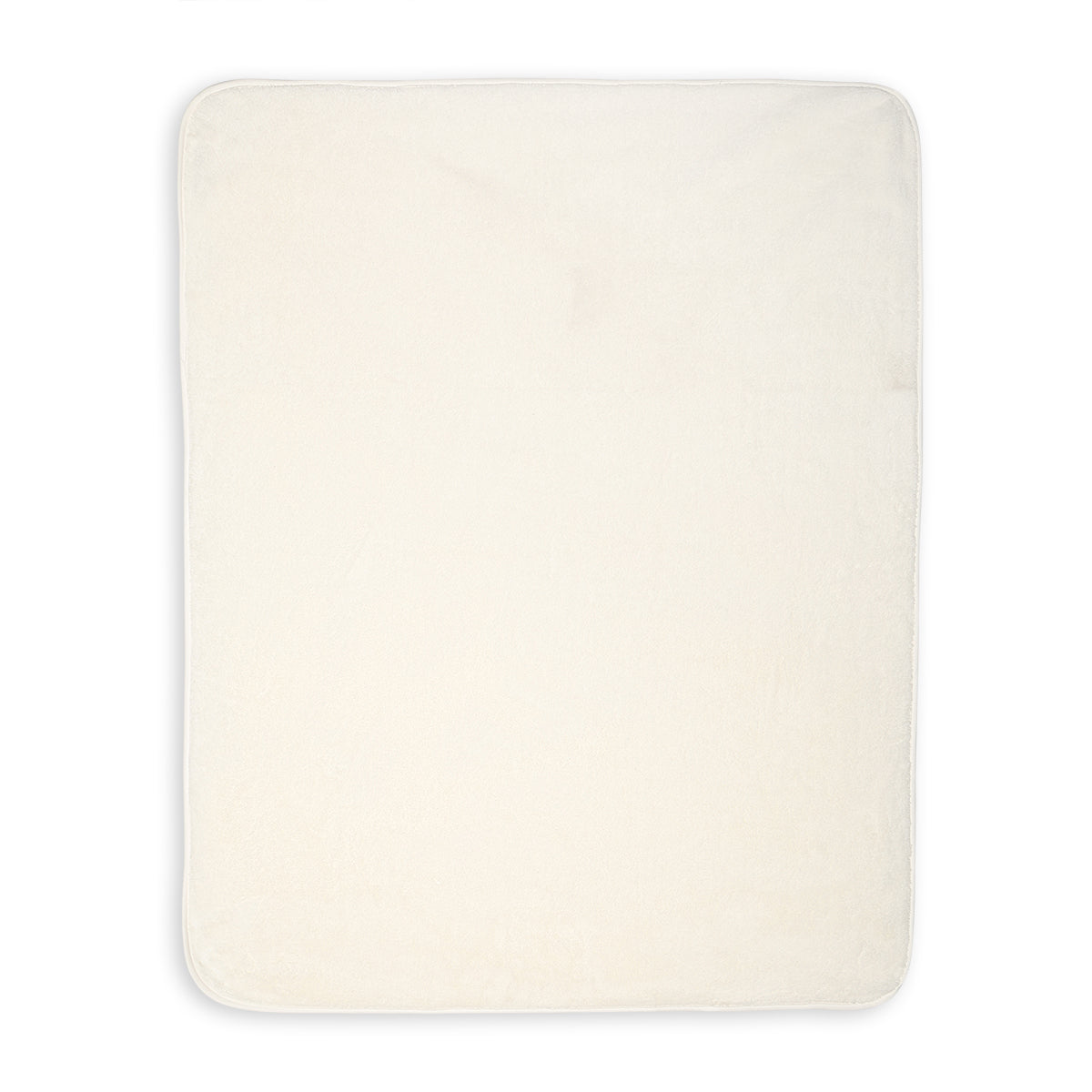 Baby Solid Fleece Blanket, Cream