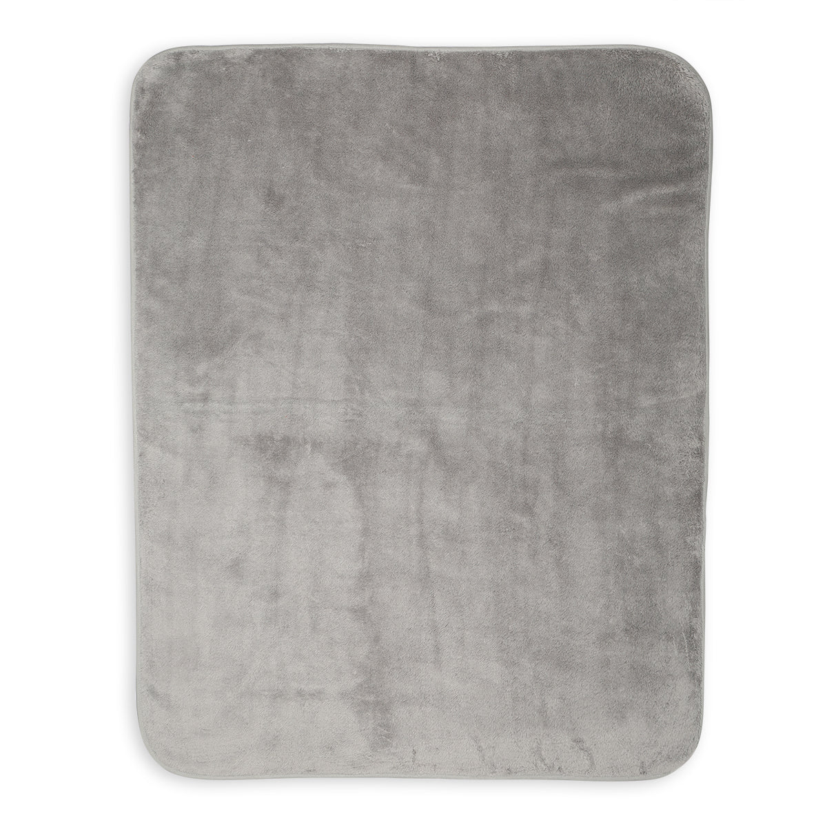 Baby Solid Fleece Blanket, Grey