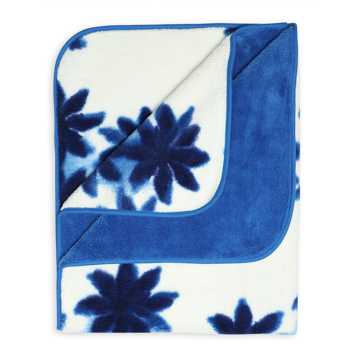 Baby Solid Fleece Blanket, Blue
