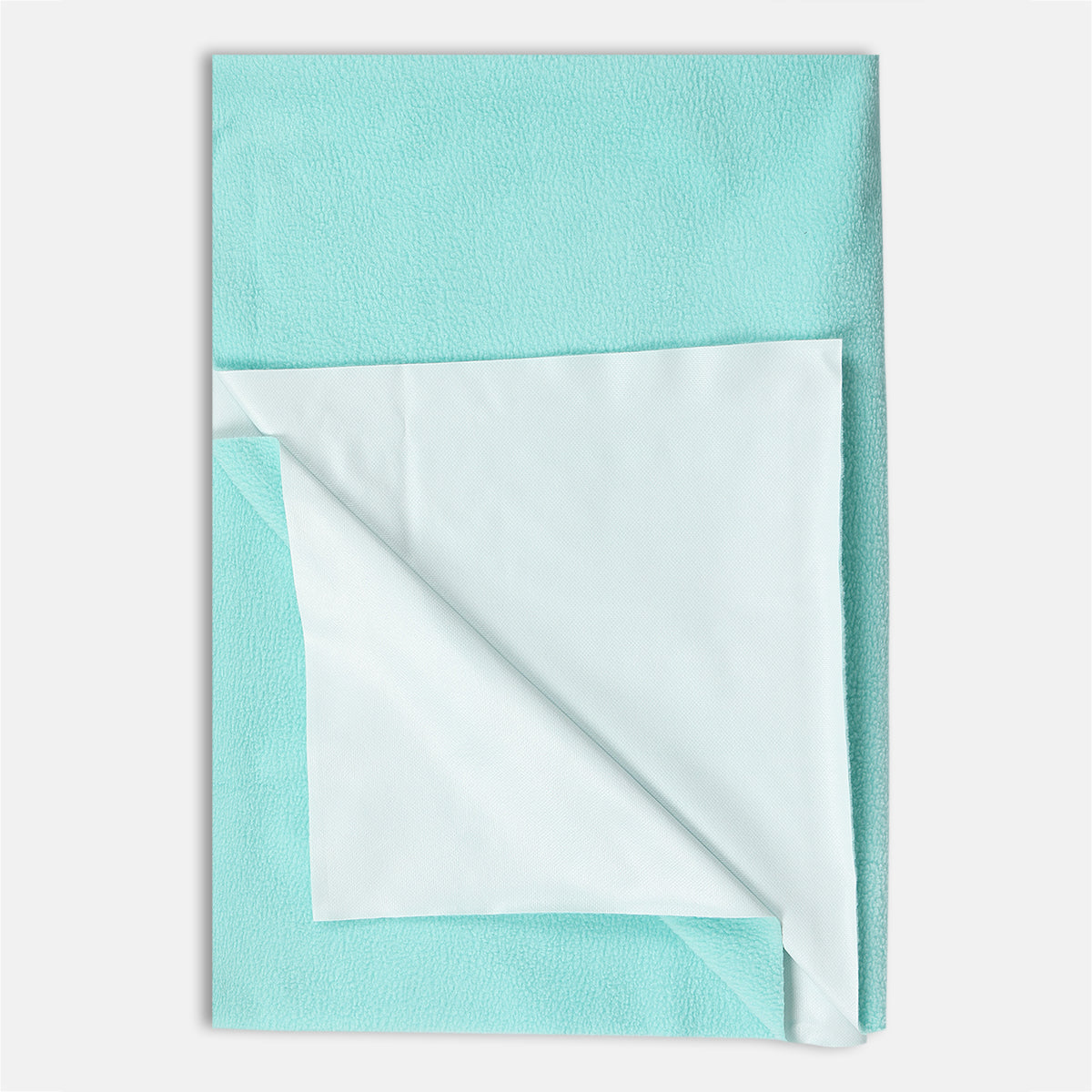 Unisex Green Drysheet Bed Protector - Medium