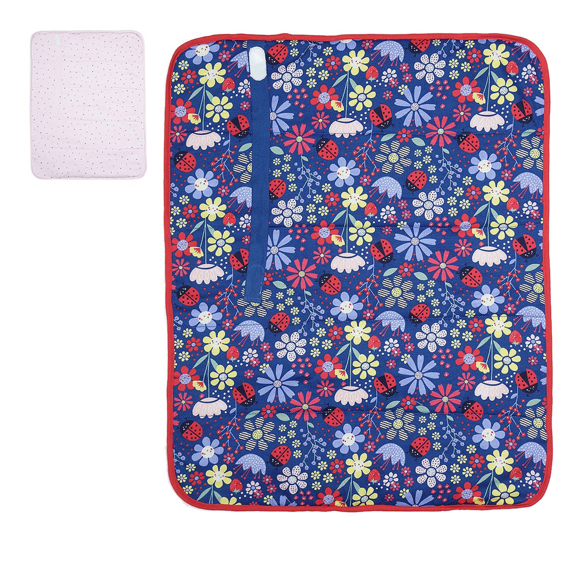 Girls Floral Print Foldable Waterproof Changing Mat Portable Diaper Changing Pad