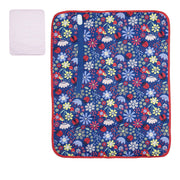 Girls Floral Print Foldable Waterproof Changing Mat Portable Diaper Changing Pad