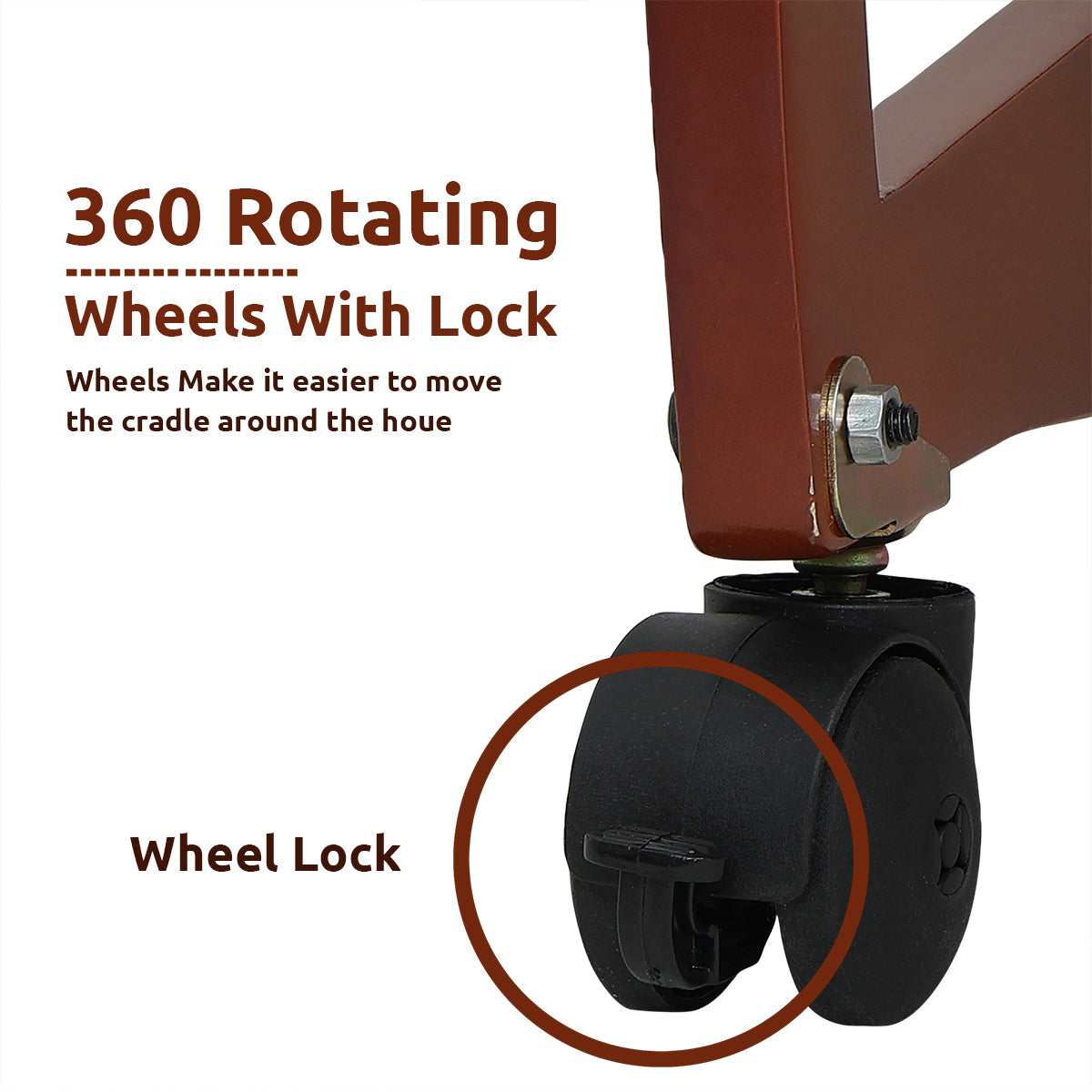 Unisex Cot Cherry Red