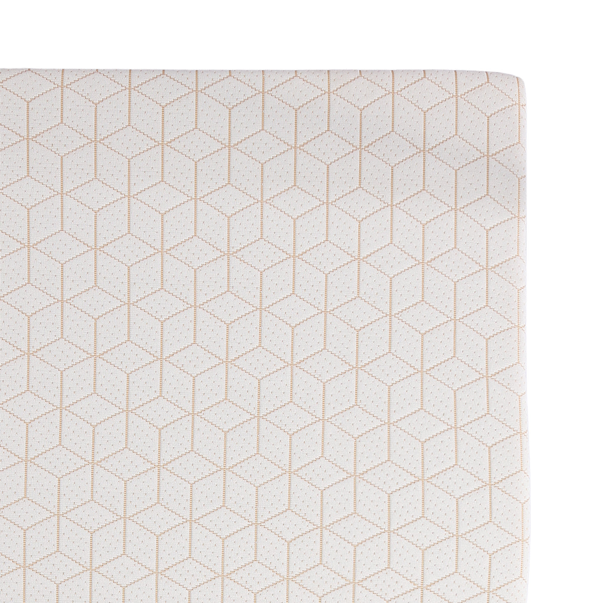 Baby Unisex Beige Geometric Printed Changing Mat for Daily Use