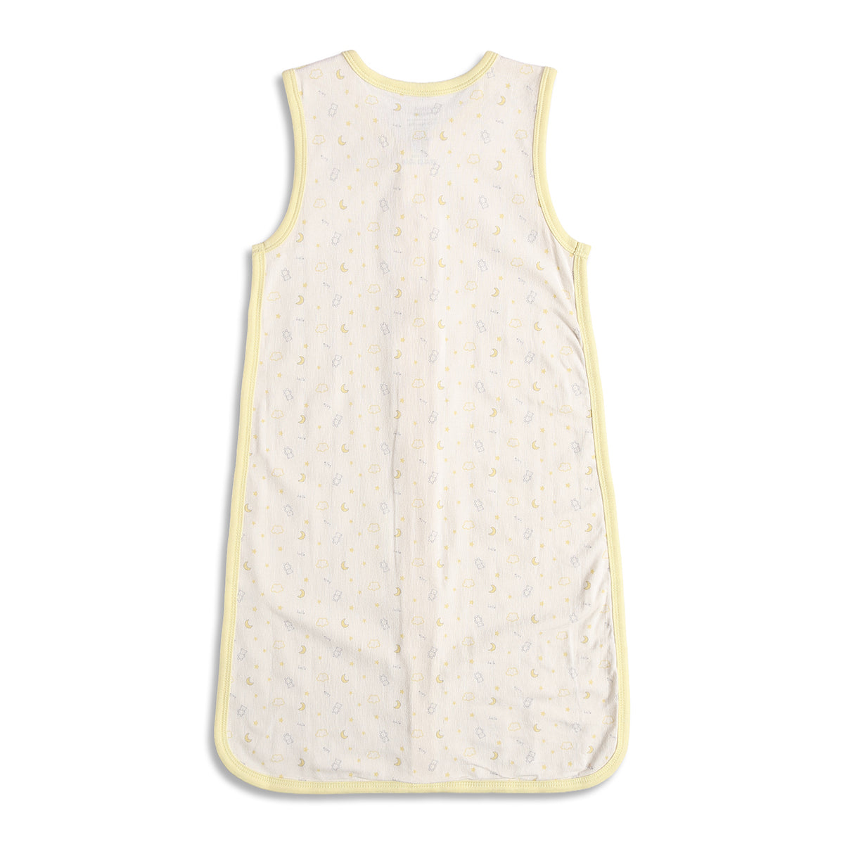 Baby Unisex Yellow Printed Cotton Sleeping Bag for Night Wear