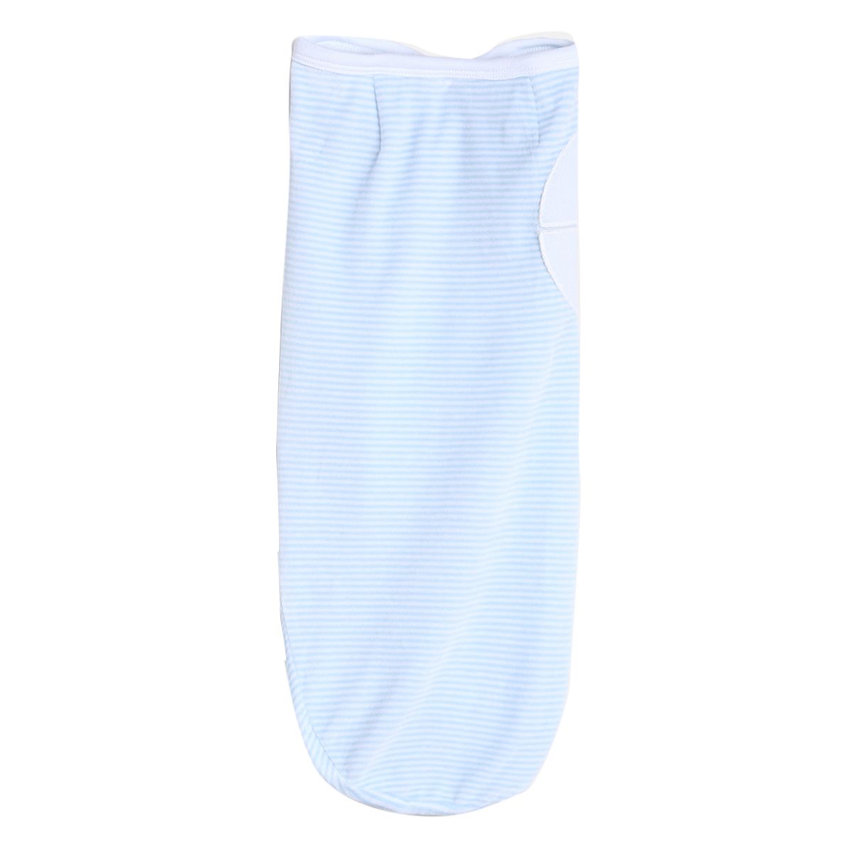 Boys Blue Striped Nappy Cover with Puppy Applique and Snap Button Closure