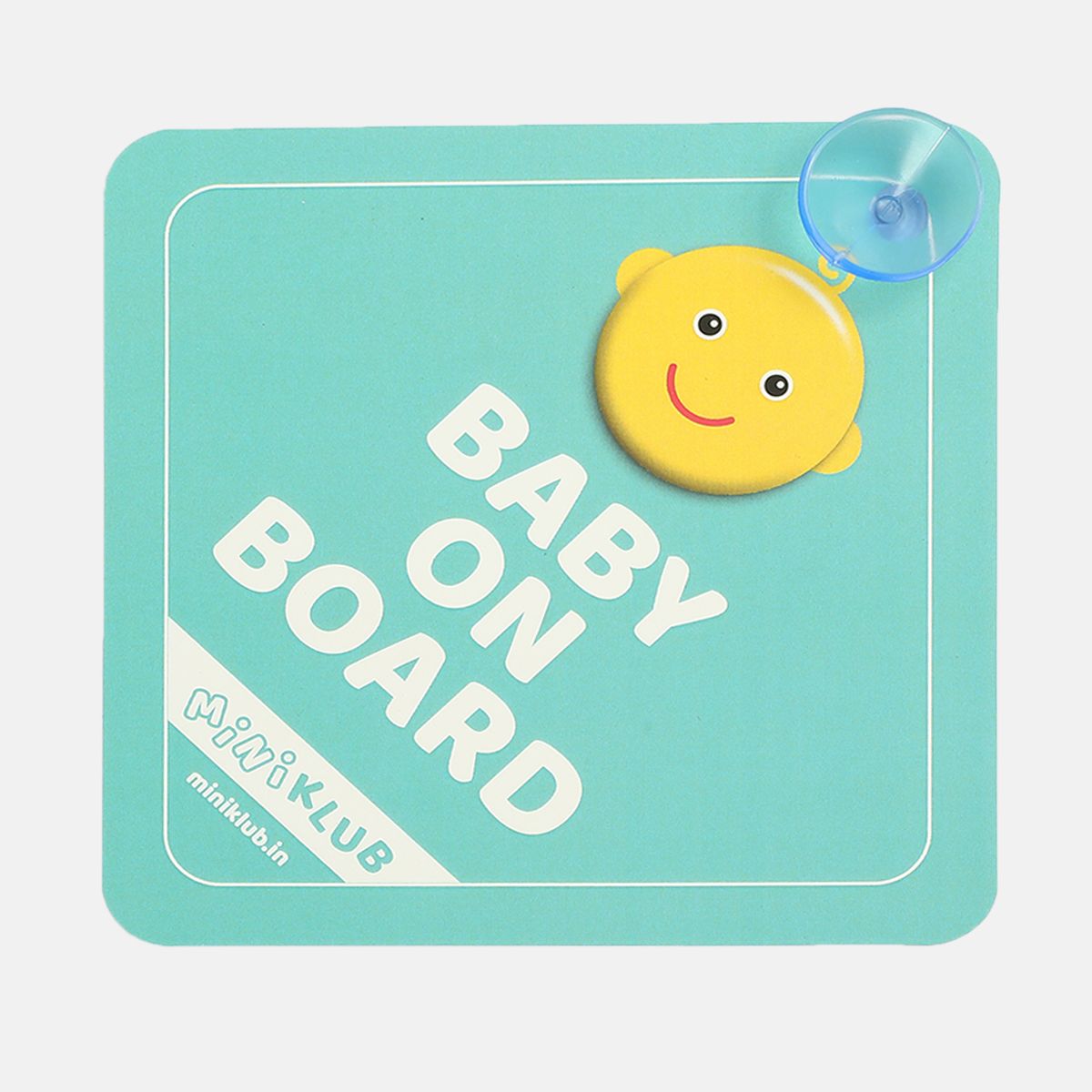 Miniklub New Born Teal Color Travel Signage
