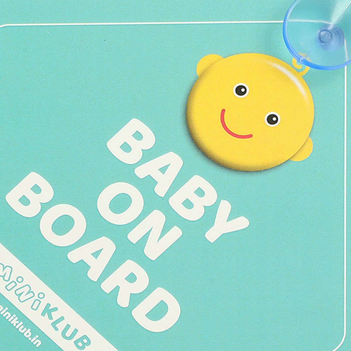 Miniklub New Born Teal Color Travel Signage