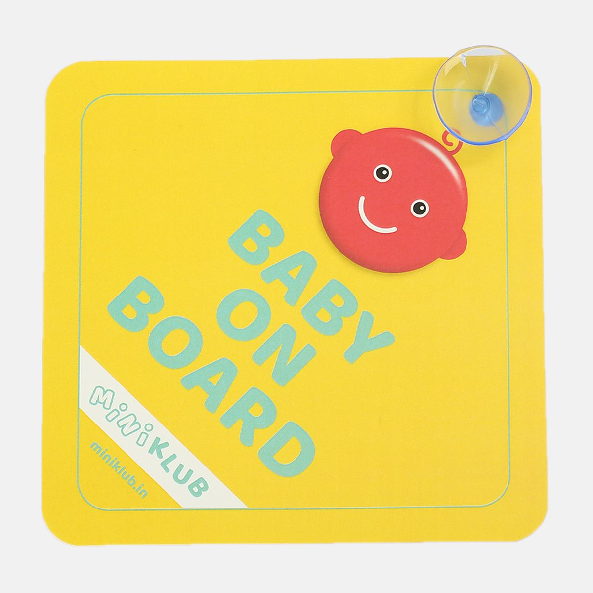 Miniklub New Born Yellow Color Travel Signage