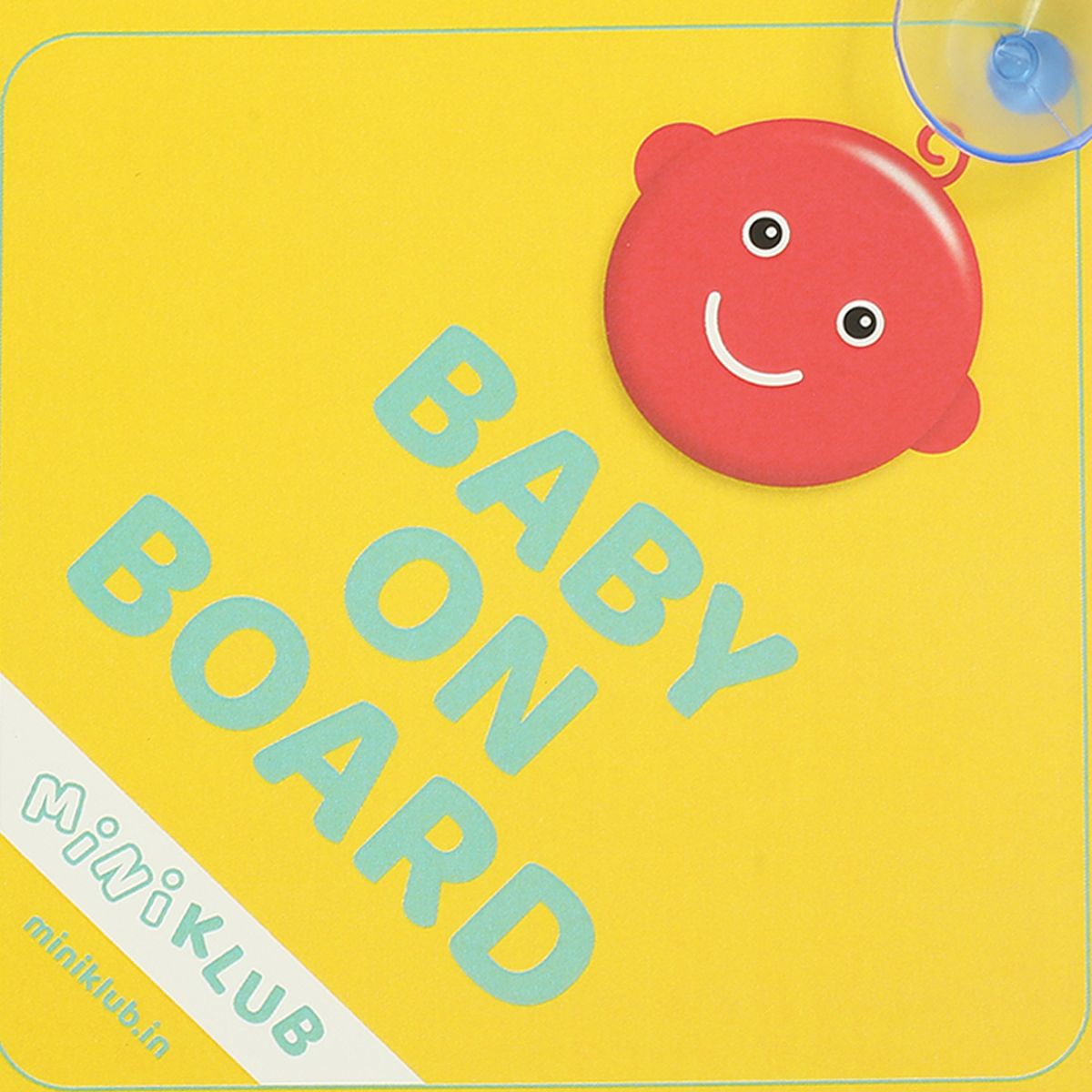 Miniklub New Born Yellow Color Travel Signage