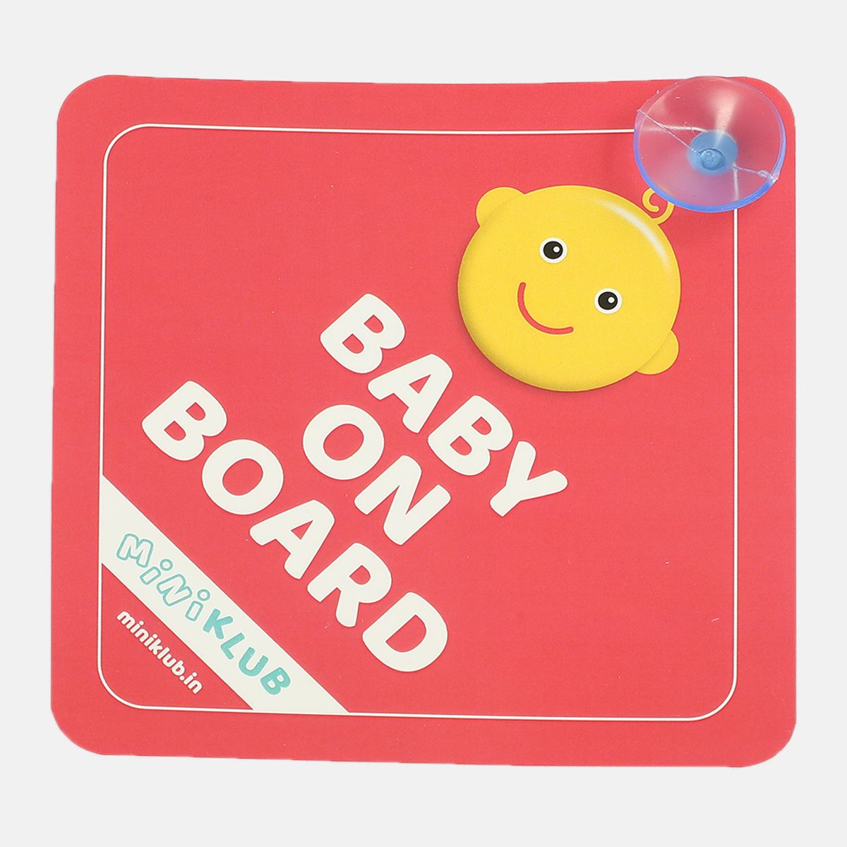 Miniklub New Born Red Color Travel Signage