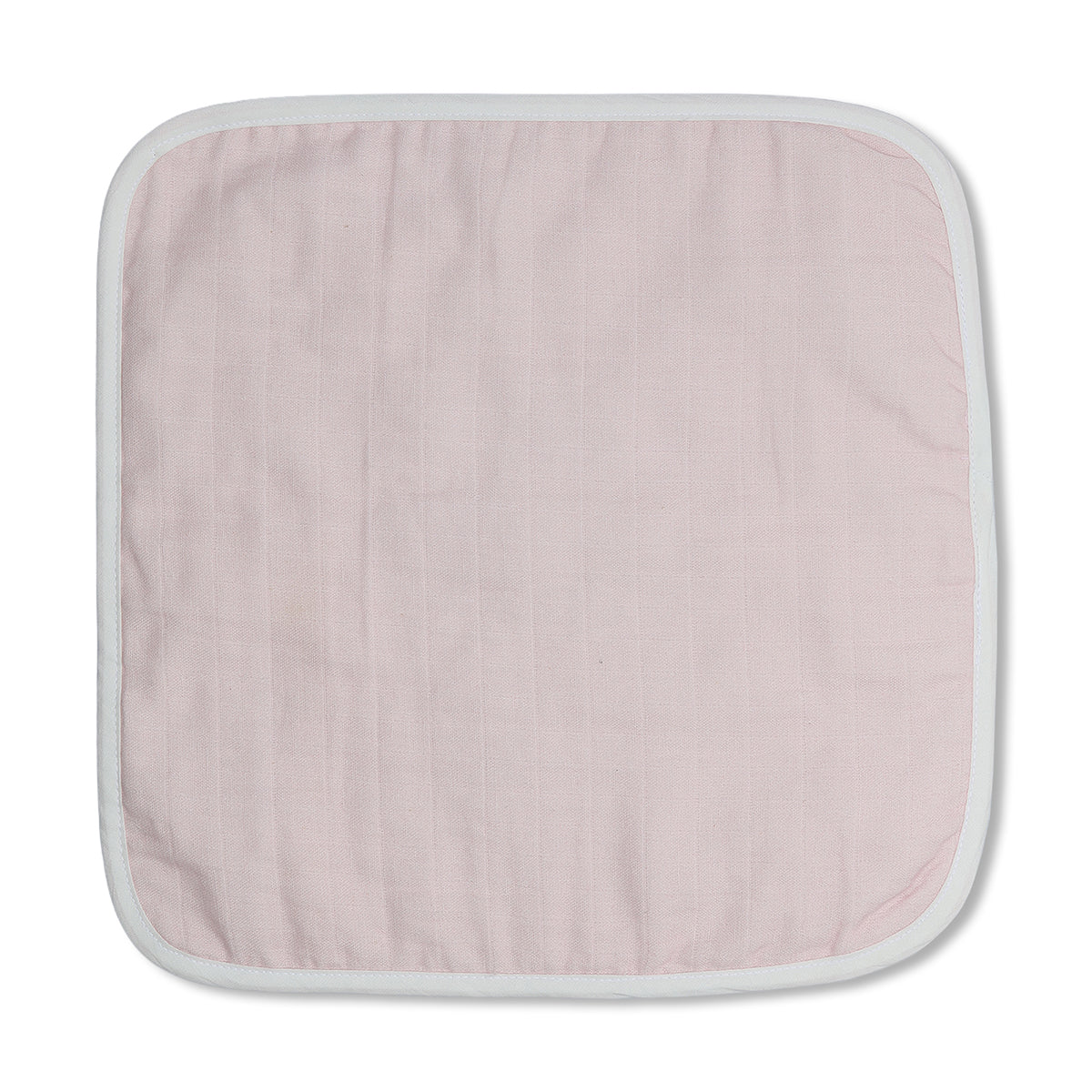 Baby Unisex Printed Washcloth Set Of 5, Blue White Pink And Yellow