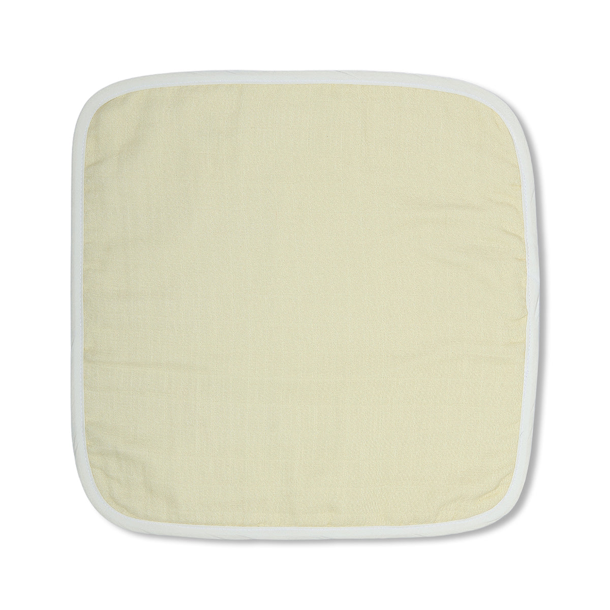 Baby Unisex Printed Washcloth Set Of 5, Peach Yellow And Pink