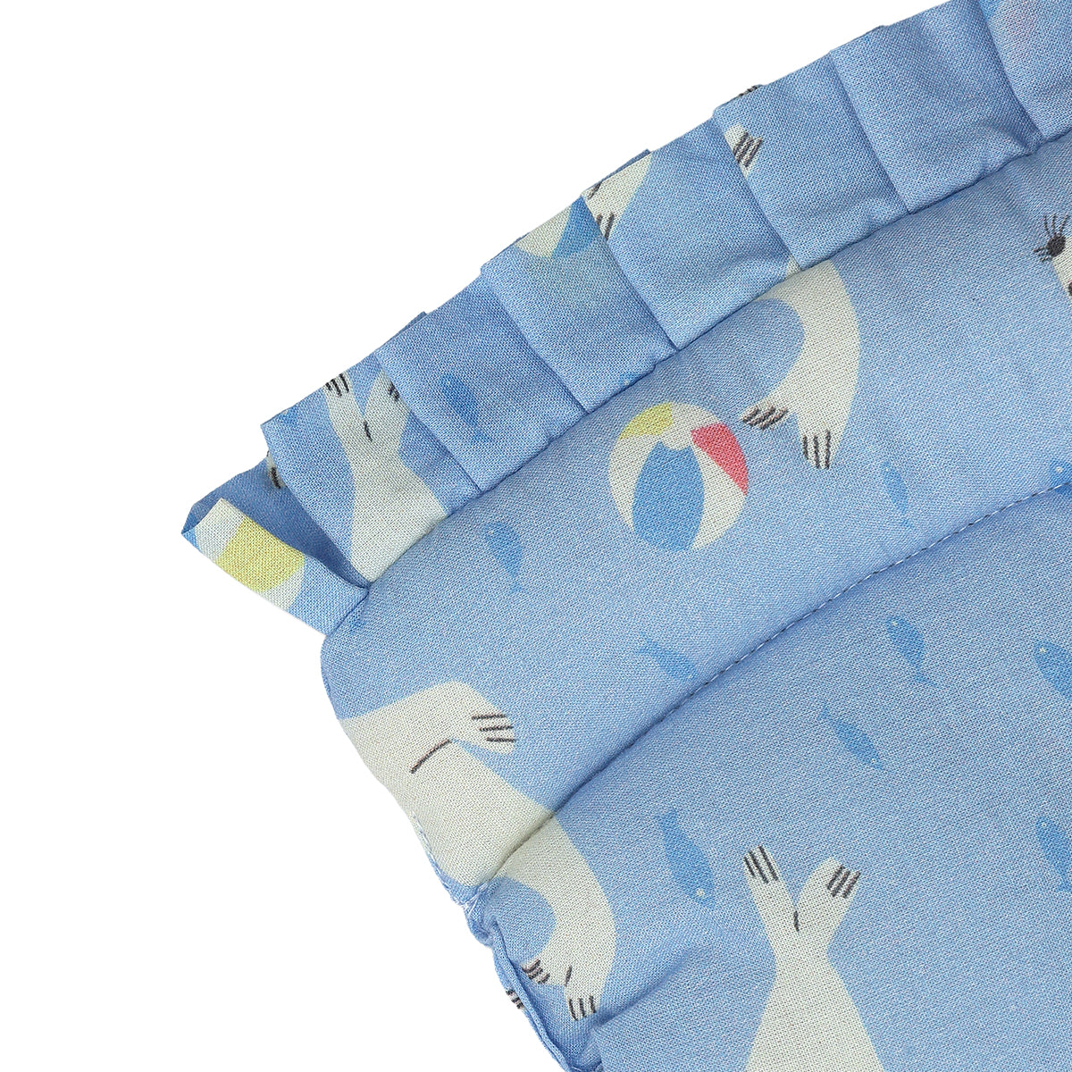 Baby Unisex Head Shaping Pillow With Soft Support, Blue