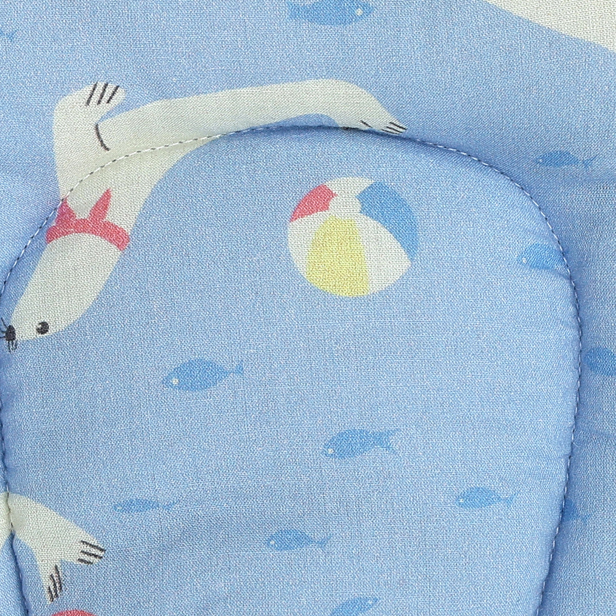 Baby Unisex Head Shaping Pillow With Soft Support, Blue